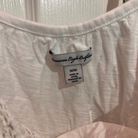 Lace Bordered Tank Top - Picture 3 of 3